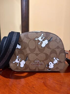 Coach X Snoopy Collab Serena Crossbody Bag